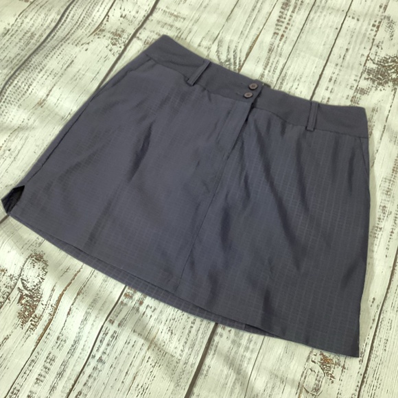 adidas Dresses & Skirts - 713.Adidas Blue Plaid Golf Skirt Size 10 NWT